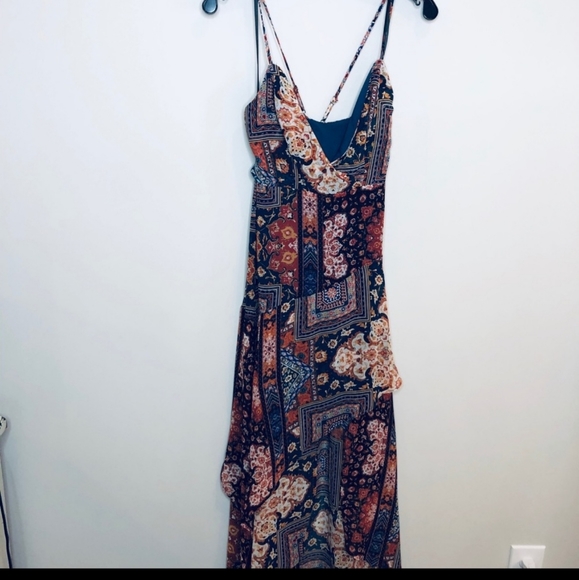 BCBGeneration maxi dress in orange spice - Picture 7 of 8